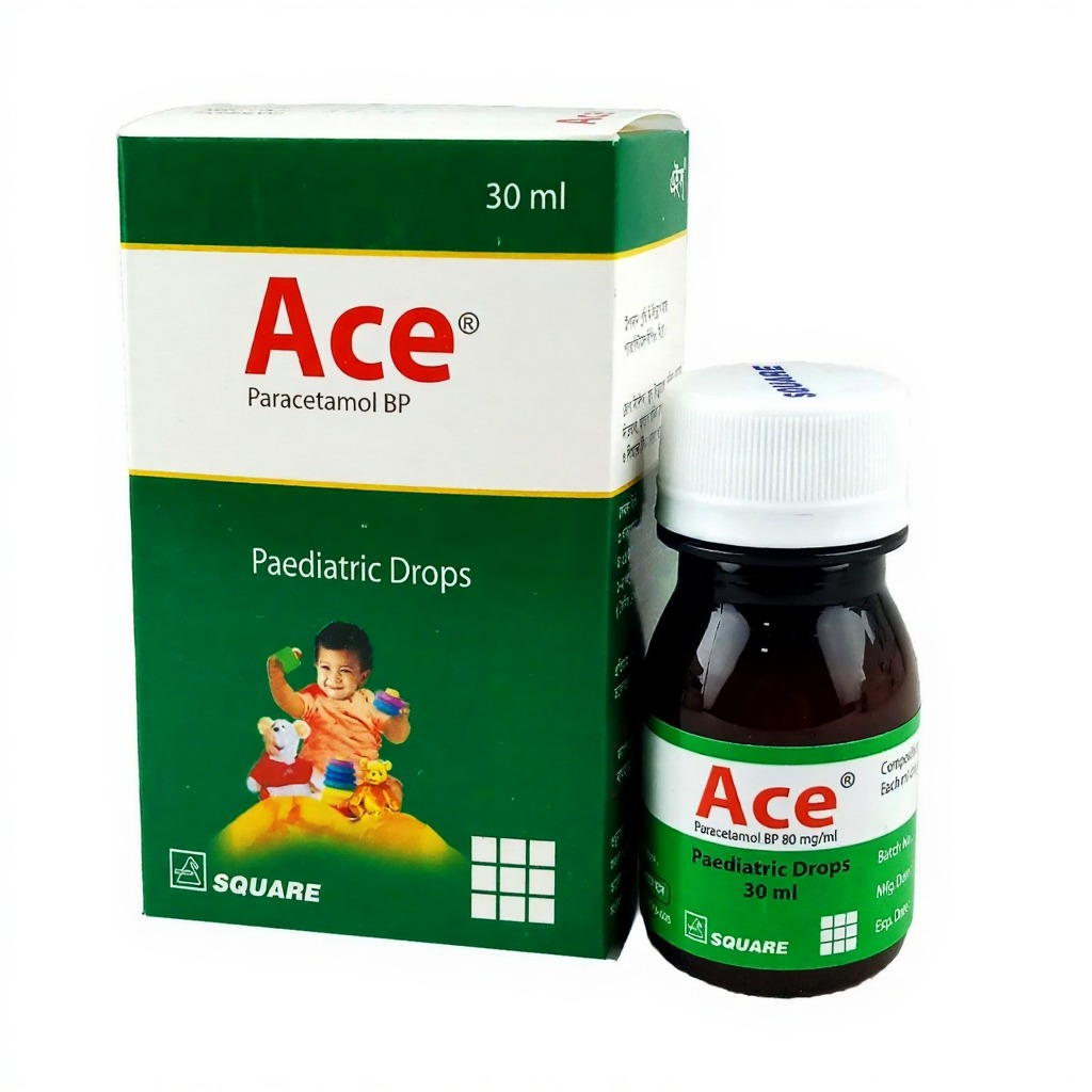 Ace Pediatric Drops 80 mg/ml 30 ml bottle