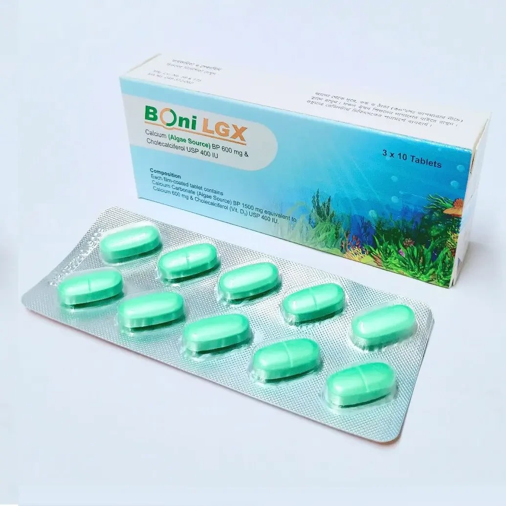 Boni LG (Tablet 600 mg+400 IU)