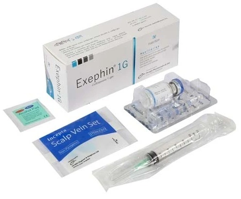 Exephin (IV Injection 1 gm/vial)