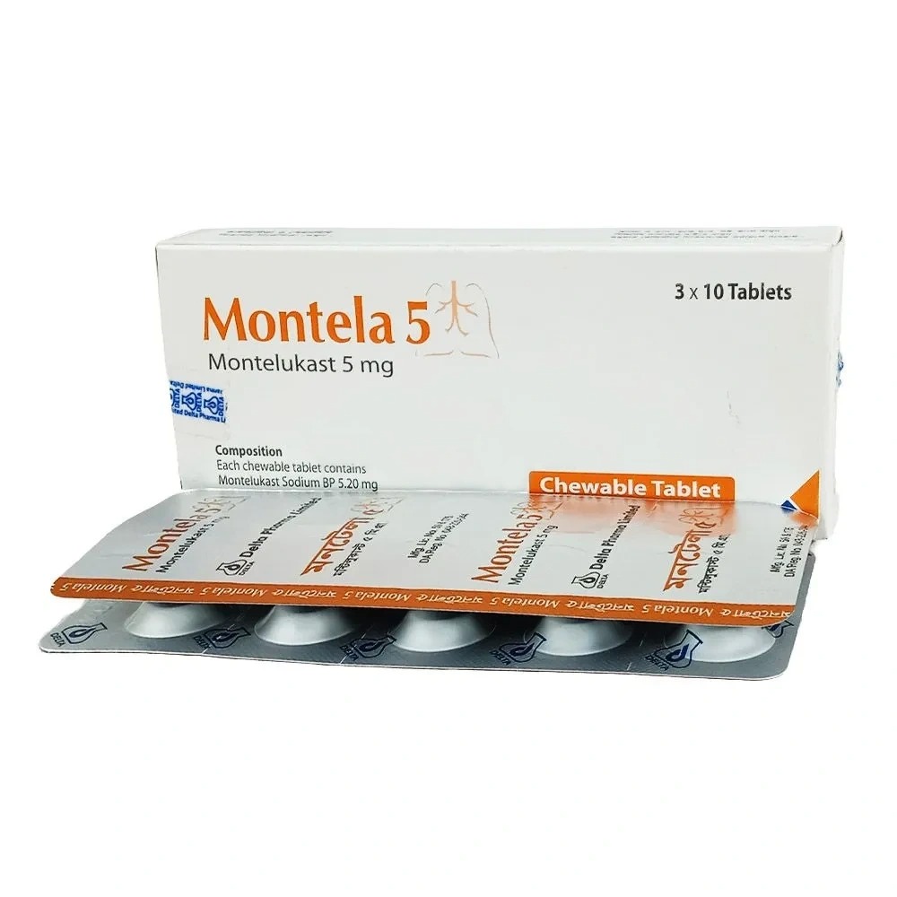 Montela (Chewable Tablet 5mg)