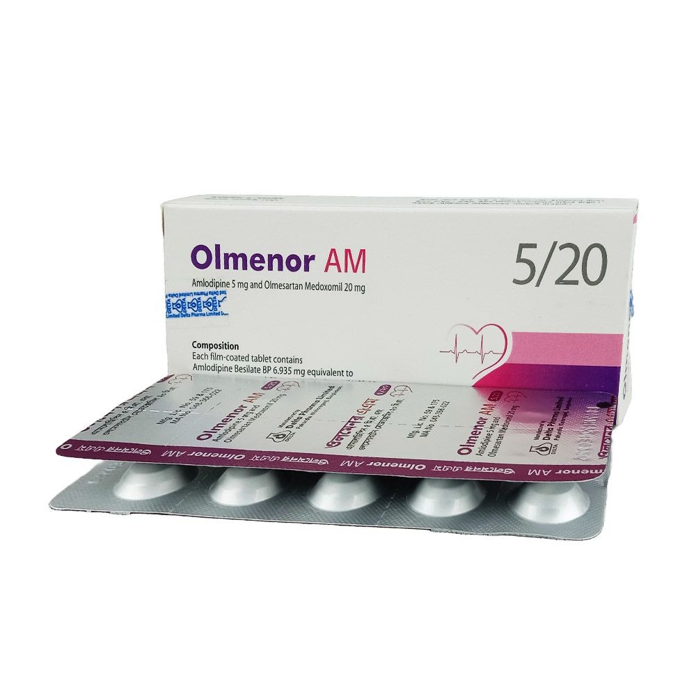 Olmenor AM (Tablet 5 mg+20 mg)