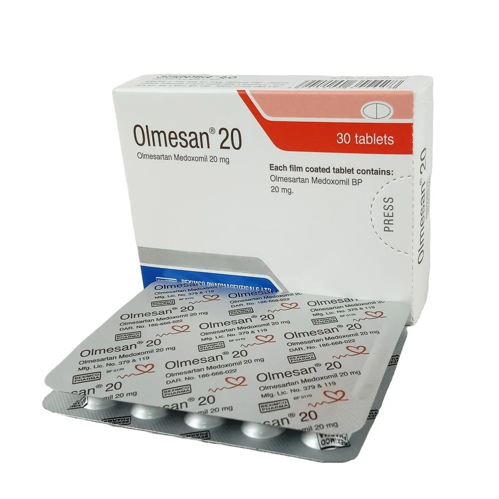 Olmesan (Tablet 20mg)