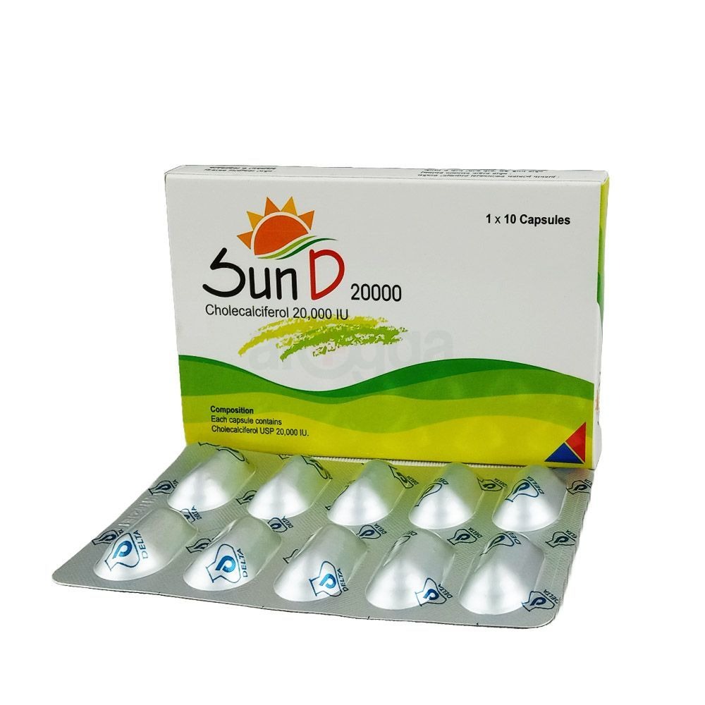 Sun D (Capsule 20000 IU)