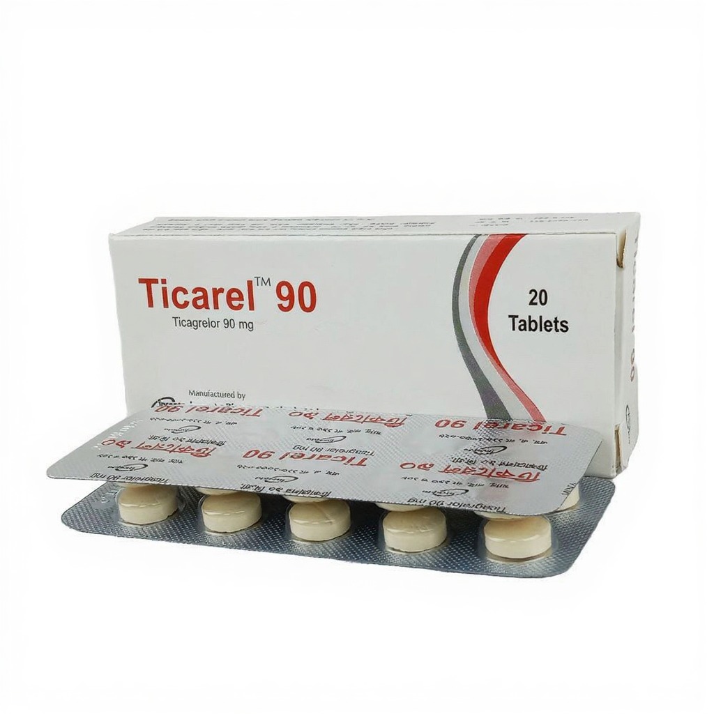 Ticarel (Tablet 90 mg)