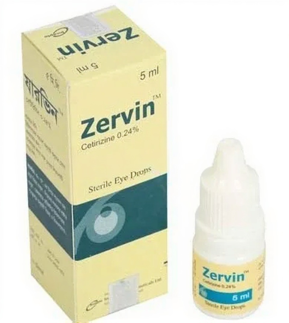 Zervin drop0.24% 5ml
